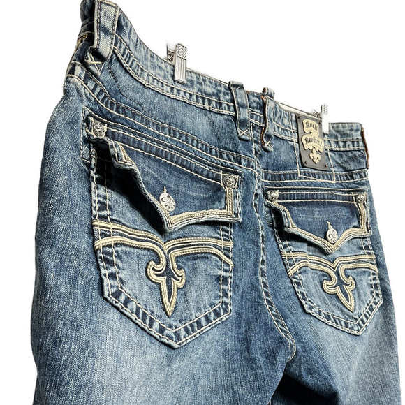 Rock Revival Men’s Jeans Kerr, Boot / Size- 40 - Picture 7 of 12